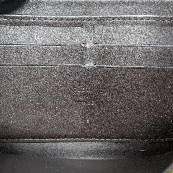 Louis Vuitton Monogram Vernis amaranth wallet zip - Picture 10 of 15